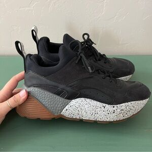 Stella McCartney Black Designer Sneakers 38